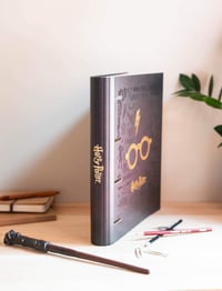 Dosar cu inele premium A4 Grupo Erik Harry Potter, 4 inele 10