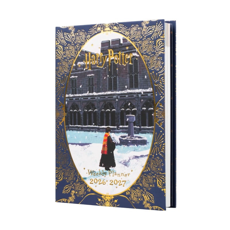 Školský diár Grupo Erik Harry Potter Rokfort 2026 – 2027, formát A5, týždenný – 17-mesačný študentský kalendár a plánovač