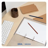 Dosar cu inele A4 Grupo Erik Hokusai Valul din Kanagawa, 2 inele - Mapă școlară cu copertă cartonată 3