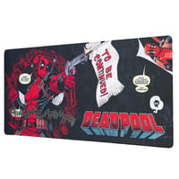 Herná podložka pod myš Grupo Erik Marvel Deadpool XXL – stolová podložka pre hráčov, tip na darček 1