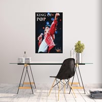 Grupo Erik Michael Jackson King of Pop plakát - Dekoratív falikép nappaliba vagy hálószobába - 61 x 91 cm - Hivatalos licenc 2