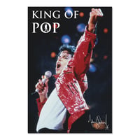 Grupo Erik Michael Jackson King of Pop plakát - Dekoratív falikép nappaliba vagy hálószobába - 61 x 91 cm - Hivatalos licenc 1
