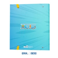 Prémiový šanón so 4 krúžkami Grupo Erik One Piece formátu A4 – Luffy a – Zadná strana je lepkavá a pokrčená (stav: pozri 2. obrázok) 9