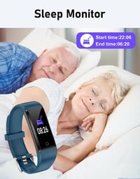 GRV S1A lépésszámláló fitnesz karóra Bluetooth nélkül - kék 5