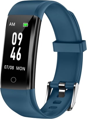GRV S1A lépésszámláló fitnesz karóra Bluetooth nélkül - kék