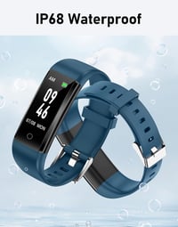 GRV S1A lépésszámláló fitnesz karóra Bluetooth nélkül - kék 6