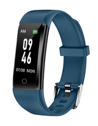 Krokomer a fitnesz hodinky GRV S1A bez Bluetooth – modré 1
