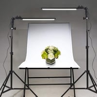 GSKAIWEN 2 db dimmelhető LED videólámpa készlet állvánnyal és hordtáskával, 376 LED, 3200-5500K, CRI 96 felett, kamera YouTube fotó 5