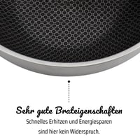 GSW Asia 868402 Wok panvica so sklenenou pokrievkou, priemer 32 cm, strieborná farba 5