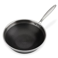 GSW Asia 868402 Wok panvica so sklenenou pokrievkou, priemer 32 cm, strieborná farba 1