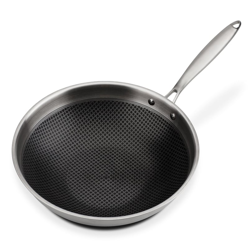 GSW Asia 868402 Wok panvica so sklenenou pokrievkou, priemer 32 cm, strieborná farba