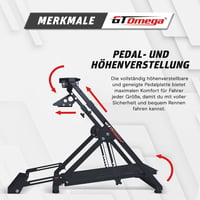 GT OMEGA APEX Versenykerékpár Állvány Logitech G923 G29 G920 Thrustmaster Kompatibilis 7