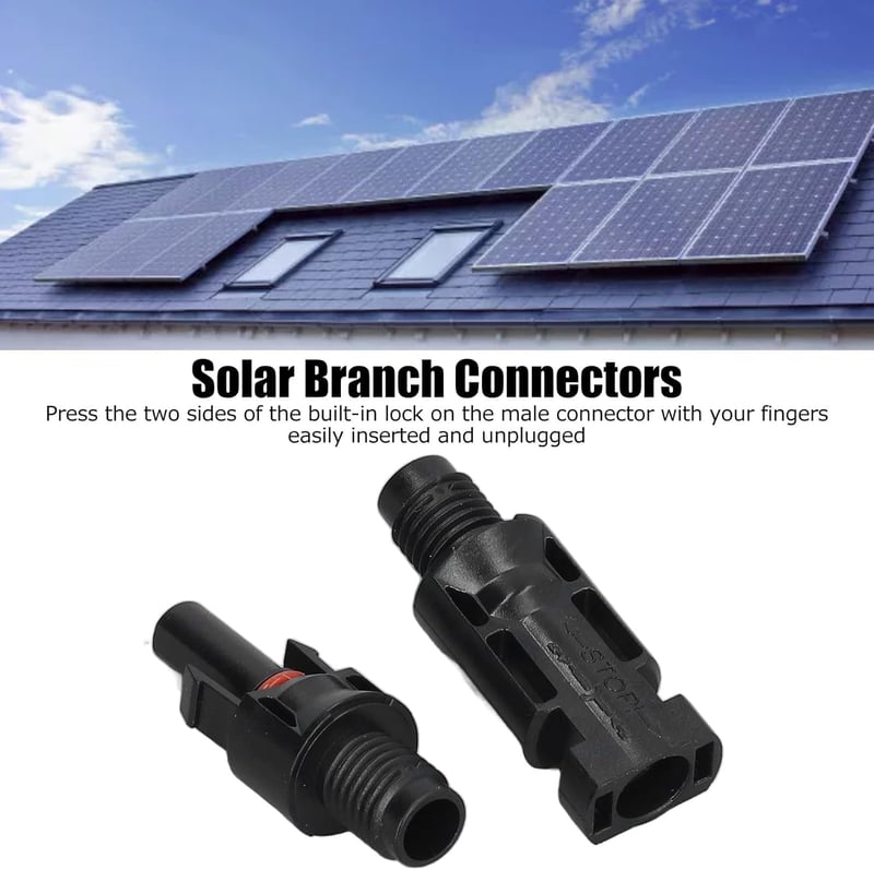 GTIWUNG 10 pár napelem csatlakozó, hím/nő szoláris dugó 2.5-10mm² fotovoltaikus