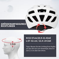 GTSBROS Kerékpáros Sisak Napszemüveggel Férfiaknak és Nőknek 2