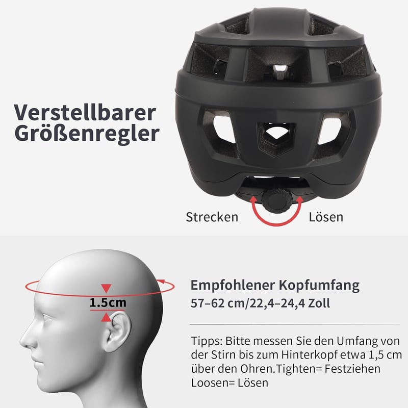 GTSBROS Mountain Bike Sisak Könnyű Unisex Dupla Inmould Technológia