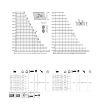 GTV H53 Guľôčkový výsuv s plným výsuvom 53,9x650 mm, pozinkovaná oceľ, 2 mm, nosnosť 100 kg, teleskopický výsuv, 2 ks 2