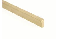 Dlhá nábytková úchytka GTV PILLAR, hliník, svetlozlatá brúsená, 1200 x 18,5 x 10,7 mm, štíhla a elegantná, pre moderný nábytok, so skrutkami 2