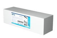 Závesné svietidlo GTV TRESOS II, čierne, 3 objímky GU10 LED, pre škandinávske a moderné interiéry, s nastaviteľnou dĺžkou kábla, hliník, IP20, max. 3x20W 9