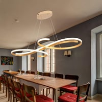 Závesné LED svietidlo Guang Shuo 150 cm nad jedálenský stôl, stmievateľné s diaľkovým ovládaním, teplota farieb 3000K-6500K, lineárne stropné svietidlo do kuchyne 1