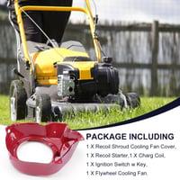 Sada krytu štartovacieho mechanizmu a spínacej skrinky pre motory Honda GX340 GX390 11HP 13HP 19610-ZE3-700ZB 19511-ZE3-000 28400-ZE3-W01ZP 6