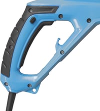 Curățător de rosturi Güde GFR 401, 400 W, 110 mm, cu perie, înălțime mâner 89-114 cm, schimbare a periei fără unelte, perie din metal și nailon 7