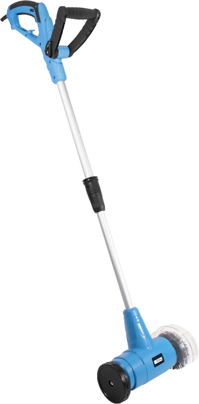 Curățător de rosturi Güde GFR 401, 400 W, 110 mm, cu perie, înălțime mâner 89-114 cm, schimbare a periei fără unelte, perie din metal și nailon