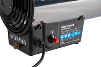 Încălzitor cu aer cald pe gaz Güde GGH 10 INOX – 10000 W, 500 m³/h, aprindere piezoelectrică, carcasă din oțel inoxidabil, regulator de presiune 300 mbar, cu furtun de gaz de 1,5 m 9