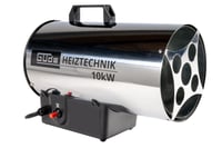 Încălzitor cu aer cald pe gaz Güde GGH 10 INOX – 10000 W, 500 m³/h, aprindere piezoelectrică, carcasă din oțel inoxidabil, regulator de presiune 300 mbar, cu furtun de gaz de 1,5 m 6