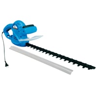 Elektrické nožnice na živý plot Güde GHS 510 P – 500 W, dĺžka strihu 460 mm, hrúbka strihu 16 mm, obojručný bezpečnostný spínač, 2,24 kg, modré 1