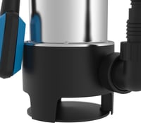 Pompă submersibilă pentru apă murdară Güde GS 1103 PI, 1100 W, 20000 l/h, înălțime de pompare 8 m, adâncime de scufundare 7 m, cu întrerupător cu flotor 8