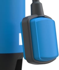 Pompă submersibilă pentru apă murdară Güde GS 4002 P, 400 W, 7500 l/h, înălțime de pompare 5 m, întrerupător cu flotor reglabil, cablu 10 m, protecție termică 6