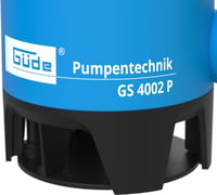 Pompă submersibilă pentru apă murdară Güde GS 4002 P, 400 W, 7500 l/h, înălțime de pompare 5 m, întrerupător cu flotor reglabil, cablu 10 m, protecție termică 7