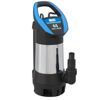 Güde GS 750.1 INOX potopna pumpa za prljavu vodu 15000 l/h, 4-stupanjska sklopka s plovkom, kućište od nehrđajućeg čelika, crno-plava, 94679 1