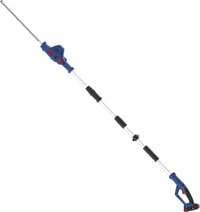 Akumulátorové teleskopické nožnice na živý plot Güde HST 18-201-05 – 18V, dĺžka strihu 43 cm, hrúbka strihu 15 mm, hlava otočná v 6 smeroch, teleskopická rukoväť až do 2,65 m, vrátane akumulátora a nabíjačky 3
