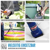 Güde RFP 12-201-04 Akumulatorska pumpa za kišnicu 12V 1500 l/h s teleskopskom cijevi, zaštitom od rada na suho, baterijom i punjačem 4