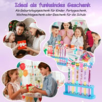 Gudotra 93-dielna DIY súprava na výrobu pier pre deti od 5 do 12 rokov, personalizovateľné perá, kreatívny darček pre dievčatá aj chlapcov 7