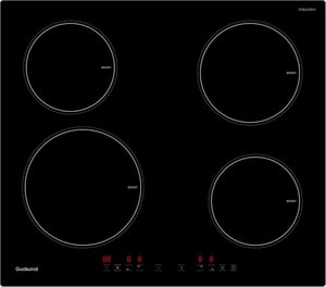 Gudsunal 60 cm-es indukciós főzőlap 7200W, 9 hőfok, időzítő, gyermekzár - 60cm-4 Burner