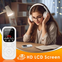 Gueray Bluetooth MP3 lejátszó FM rádióval, 64 GB - fehér 3