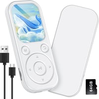 Gueray Bluetooth MP3 lejátszó FM rádióval, 64 GB - fehér 1