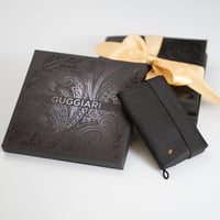 GUGGIARI Slim Wallet RFID-védelemmel, kártyatartó pénztárca - fekete/carbon 6