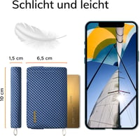 GUGGIARI Slim Wallet RFID védelemmel, bankkártyatartó, pénztárca férfiaknak és nőknek 3