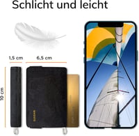 GUGGIARI Slim Wallet RFID védelemmel férfi női pénztárca kártyatartó 3