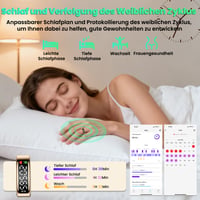 Inteligentný prsteň Gulemfy s LED displejom, meraním tepu/SpO2/spánku, IP68, Android/iOS 3
