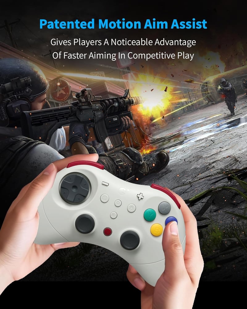 GuliKit Elves 2 Pro Wireless Controller Switch/PC/Android/iOS Hall Joystick