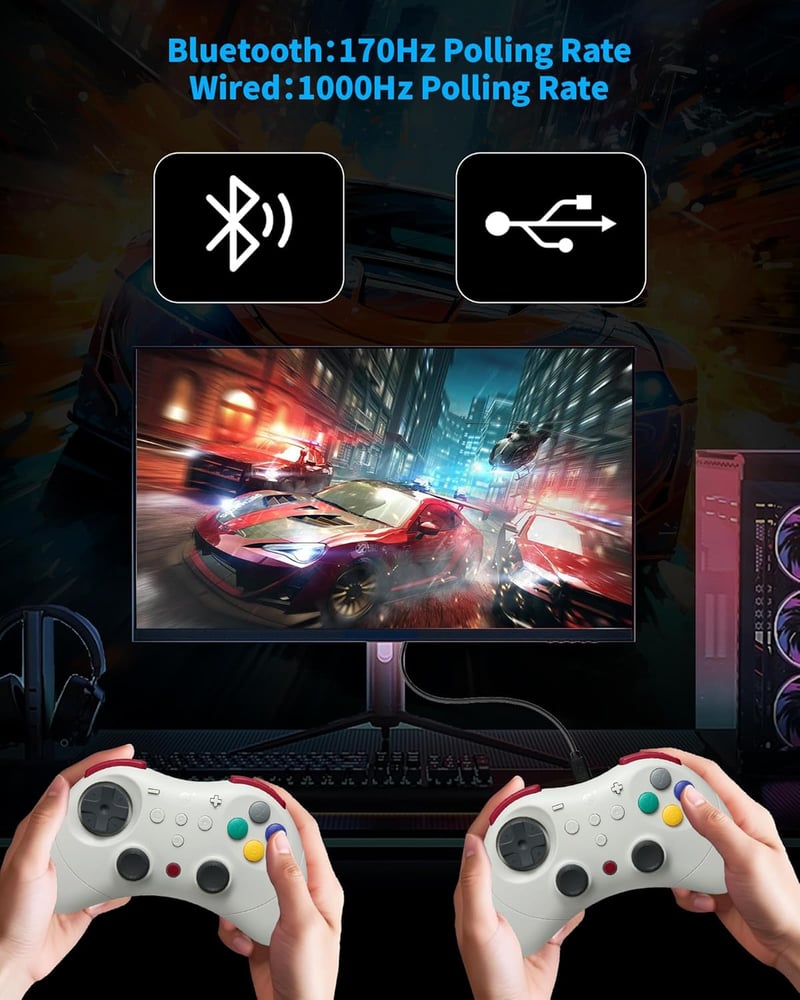GuliKit Elves 2 Pro Wireless Controller Switch/PC/Android/iOS Hall Joystick