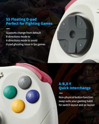 GuliKit Elves 2 Pro Wireless Controller Switch/PC/Android/iOS Hall Joystick 5