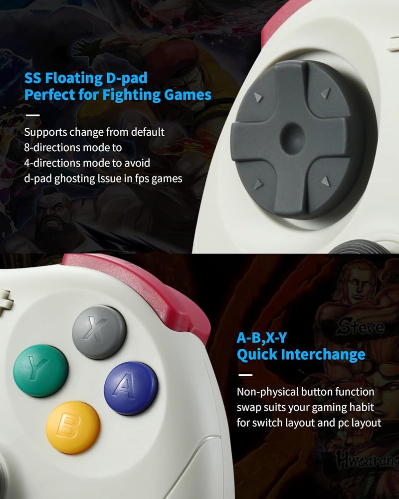 GuliKit Elves 2 Pro Wireless Controller Switch/PC/Android/iOS Hall Joystick