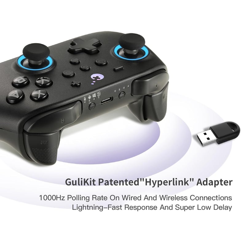GuliKit KK3 Pro Wireless Controller Switch/PC/Steam Deck Hall Joystick