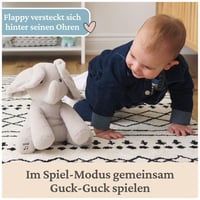 Elefănțel de pluș muzical și interactiv GUND Flappy – cu urechi care se mișcă pentru jocul de-a v-ați ascunselea, aprox. 30 cm, limba germană, recomandat de la 10 luni 5