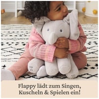 Elefănțel de pluș muzical și interactiv GUND Flappy – cu urechi care se mișcă pentru jocul de-a v-ați ascunselea, aprox. 30 cm, limba germană, recomandat de la 10 luni 3